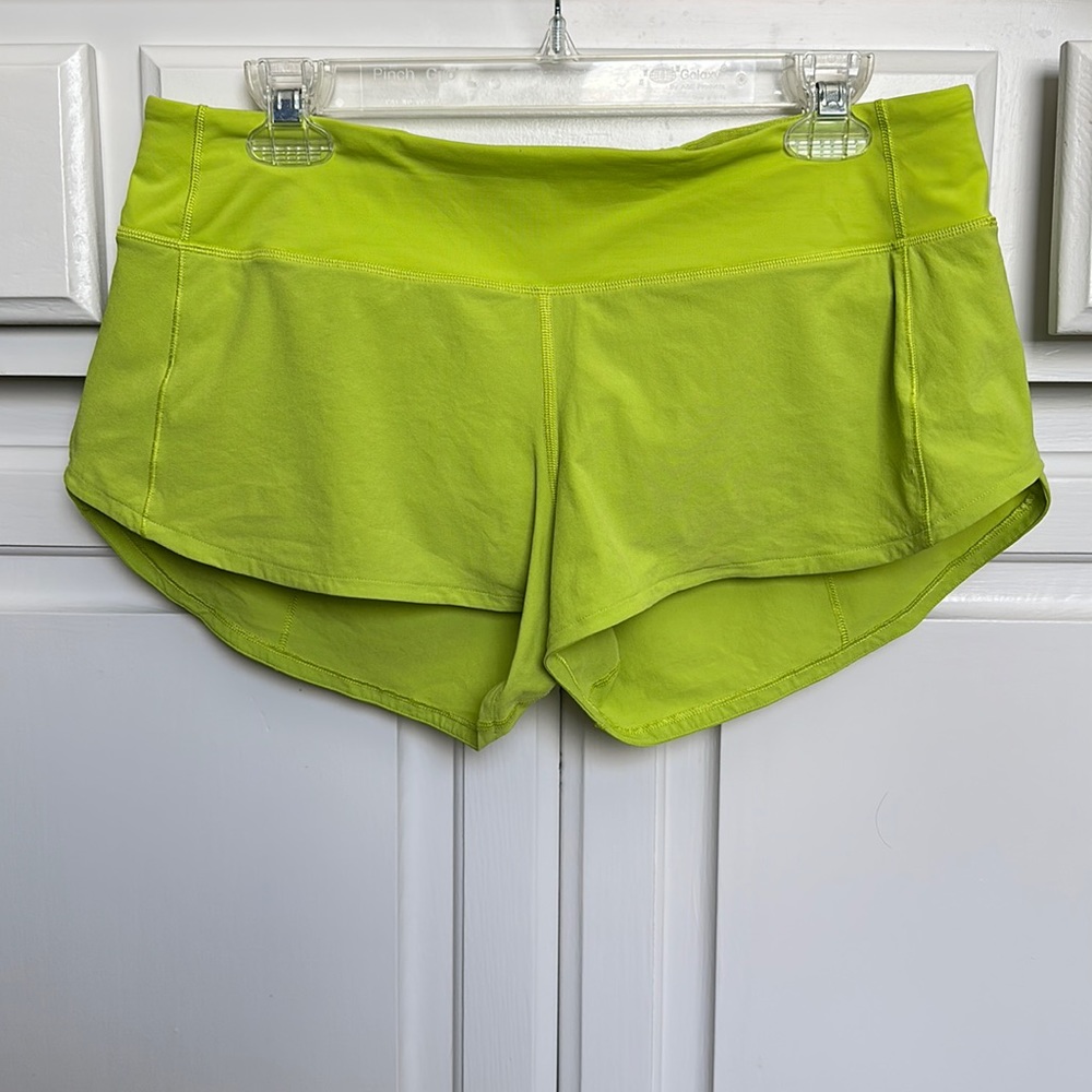 Lululemon speed up running shorts